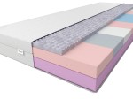 Materac piankowy 80x200 cm profilowany Hati
