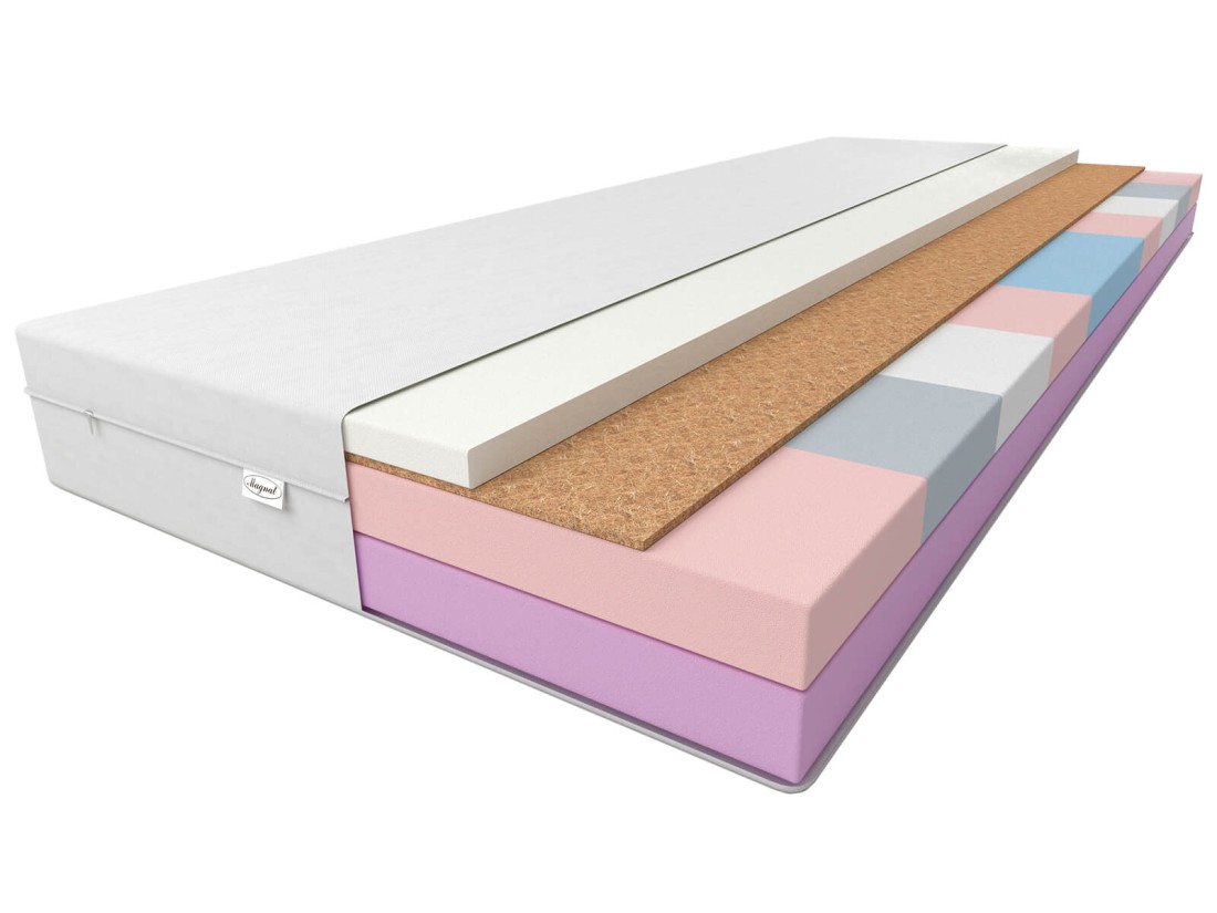 Materac piankowy 140x200 cm z matą kokosową Kale