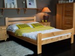 Łóżko sosnowe 140x200 Neli olcha