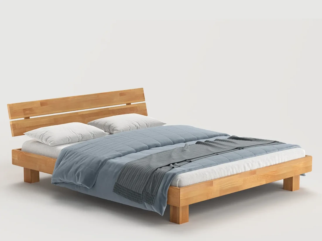 Łóżko drewniane bukowe 90x200 Getafe