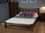 Łóżko sosnowe 120x200 Mila orzech