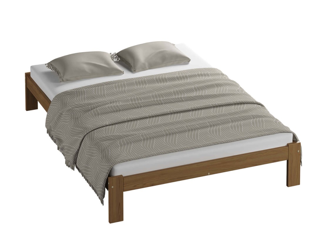 Łóżko drewniane 120x200 Irys dąb