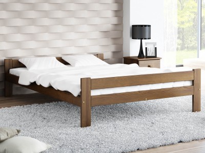 Łóżko drewniane 120x200 Prima orzech