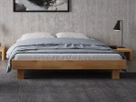 Łóżko drewniane bukowe z materacem 120x200 Alicante
