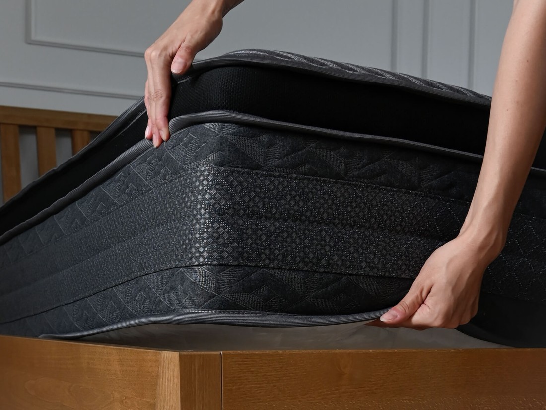 Materac kieszeniowy Premium 140x200 z pianką profilowaną Demeter