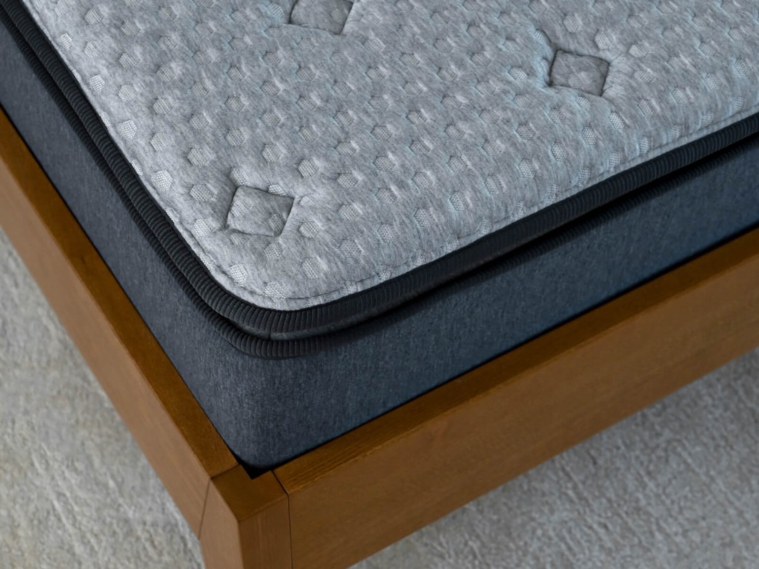 Materac kieszeniowy Premium 160x200 z pianką profilowaną Hera