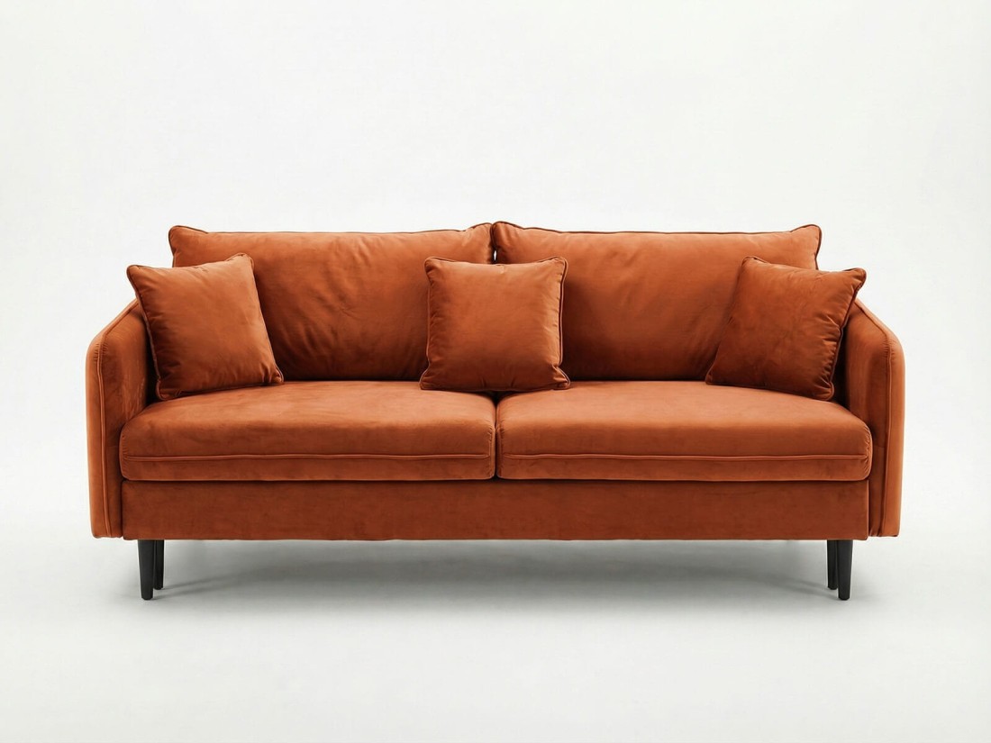 Kanapa rozkładana Nix Bluvel 4215 Miedziany