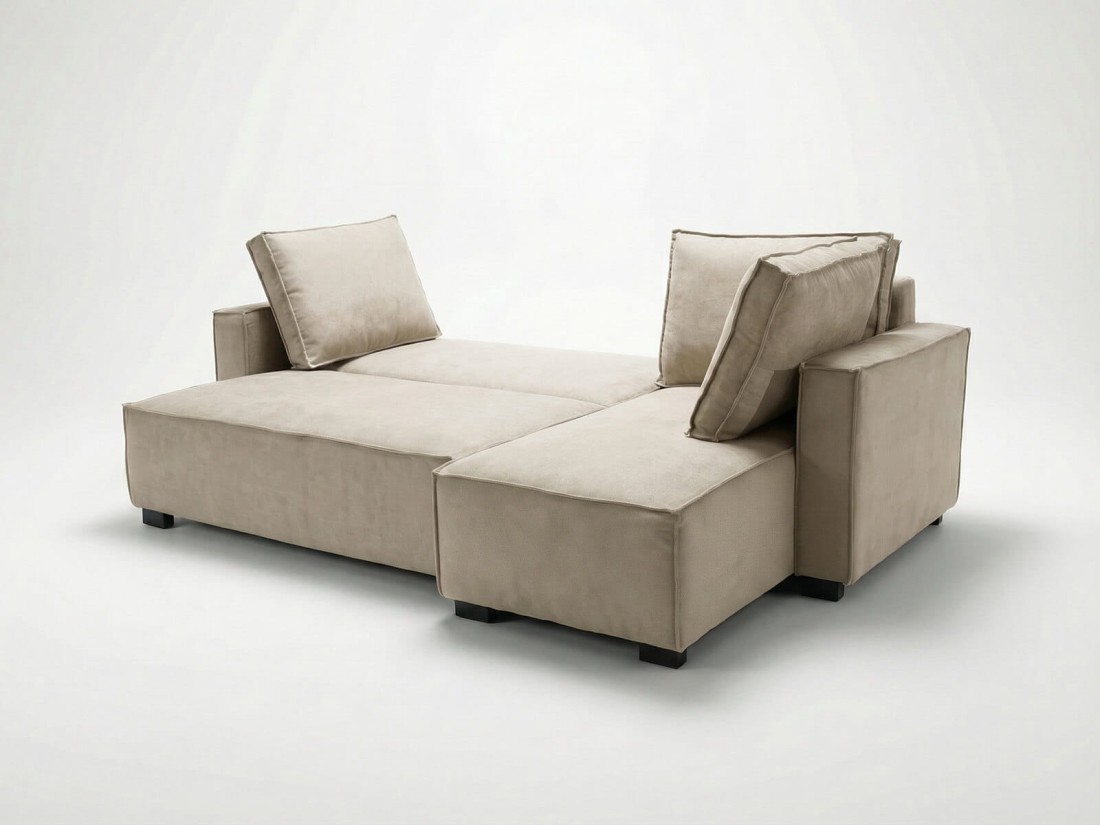 Rozkładany narożnik Nova Lino 23 Ecru