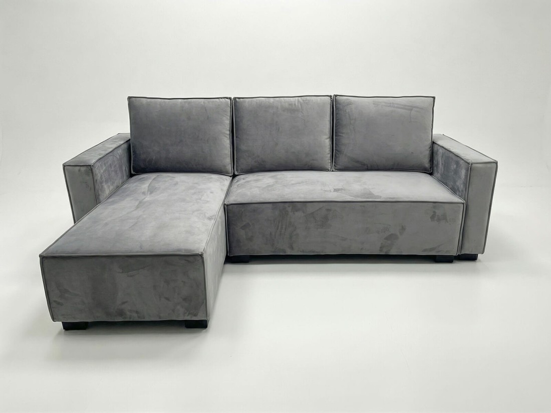 Rozkładany narożnik Nova Bluvel 13 Szary