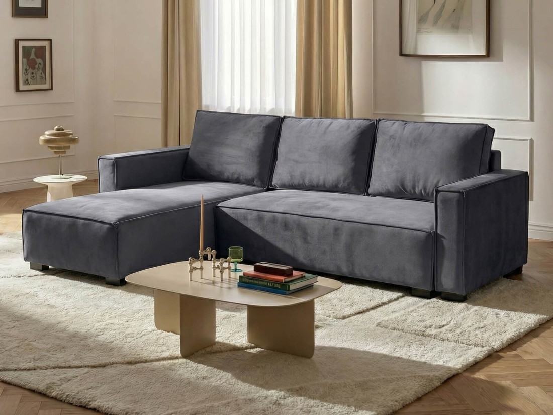 Rozkładany narożnik Nova Bluvel 28 Beżowy