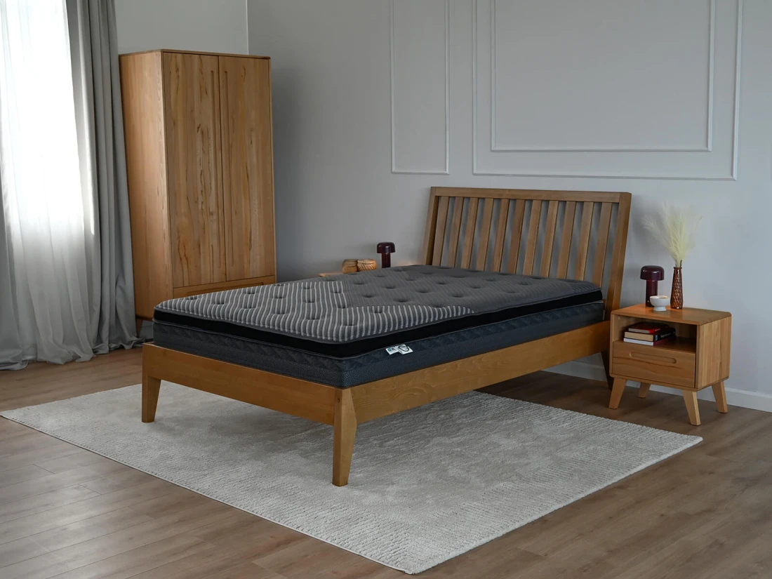 Materac kieszeniowy Premium 120x200 z pianką profilowaną Demeter