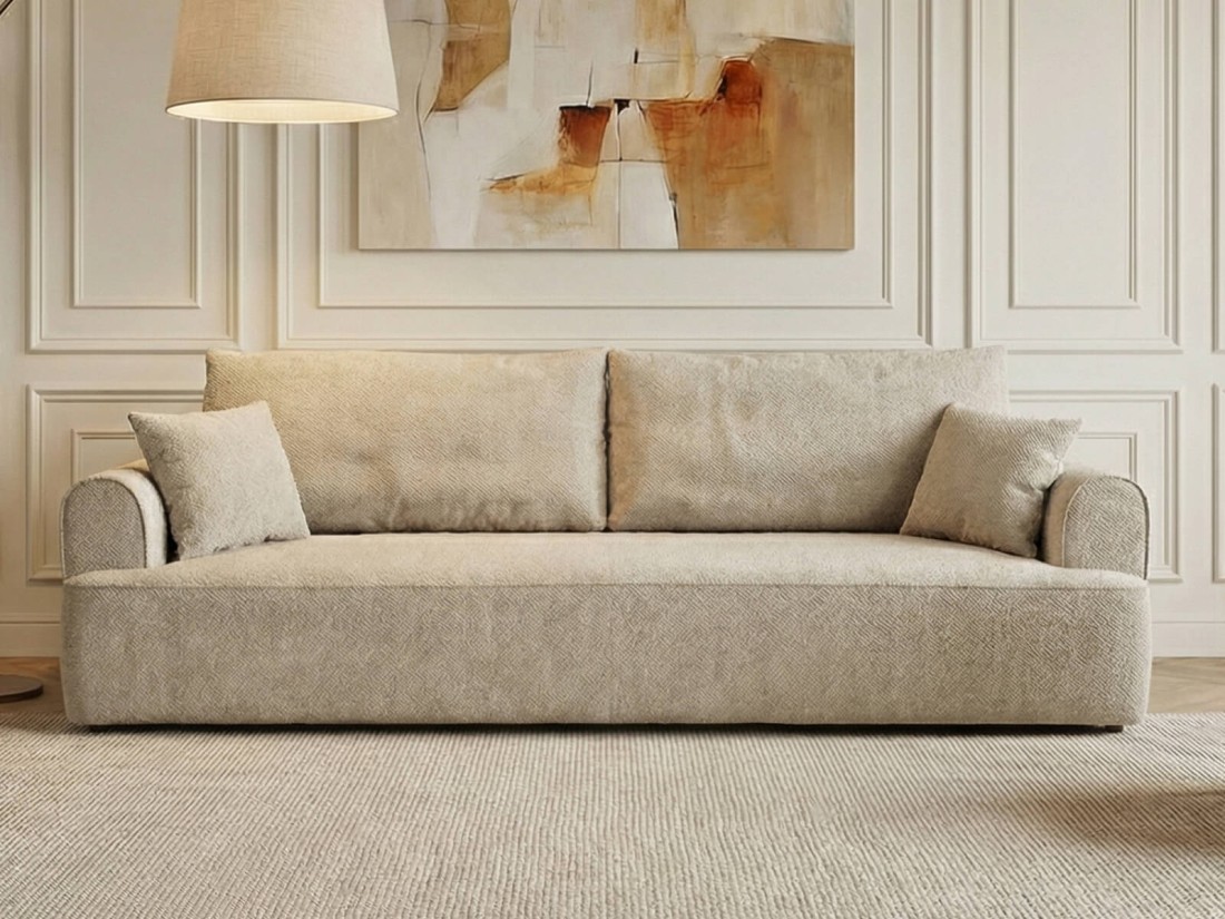 Kanapa rozkładana Zodiac Raven 24 Ecru