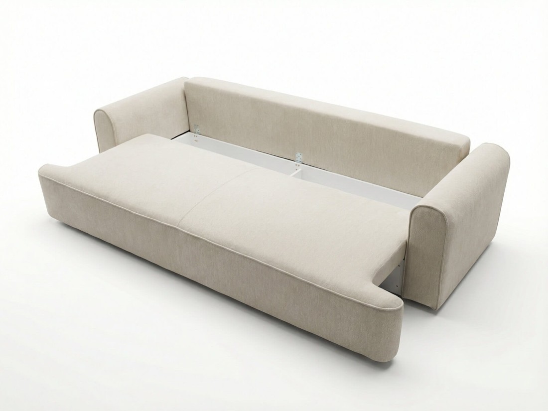 Kanapa rozkładana Zodiac Raven 24 Ecru