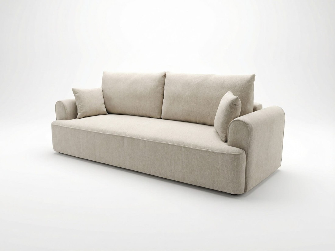 Kanapa rozkładana Zodiac Raven 24 Ecru