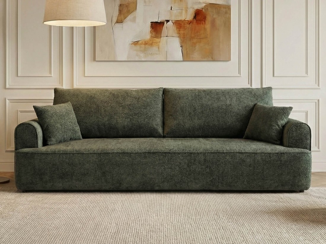 Kanapa rozkładana Zodiac Raven 78 Zielony