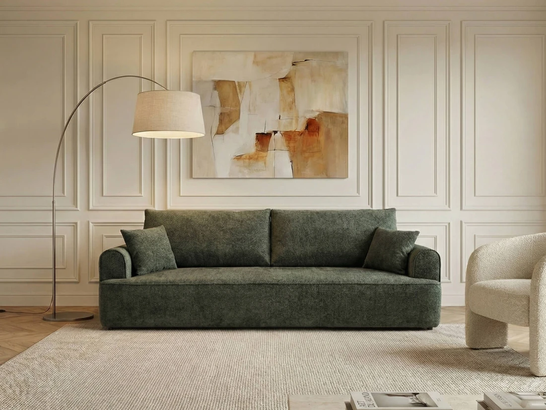 Kanapa rozkładana Zodiac Raven 78 Zielony