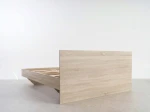 Łóżko lewitujące 120x200 DM2 z płyty meblowej dąb sonoma
