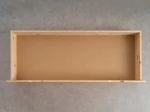 Sosnowa szuflada drewniana pod łóżko 150 cm sosna