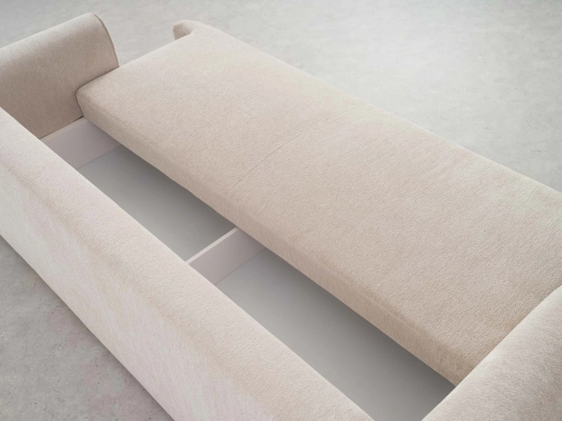 Kanapa rozkładana Zodiac Raven 24 Ecru