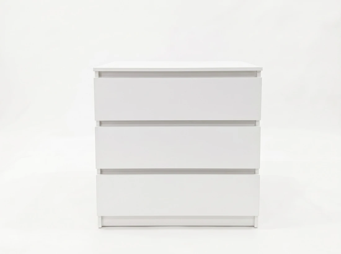 Komoda z szufladami 70x77cm 3S Fabio Biała