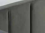 Tapczan dwuosobowy rozkładany z wysuwanym łóżkiem Dan 90x200 Bluvel 18 Grafitowy