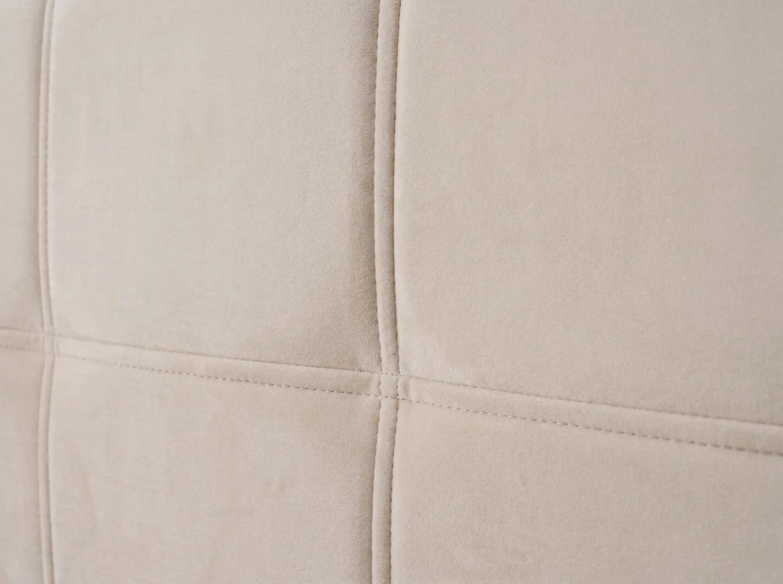 Łóżko tapicerowane z pojemnikiem 120x200 Rema Velvet Beżowy