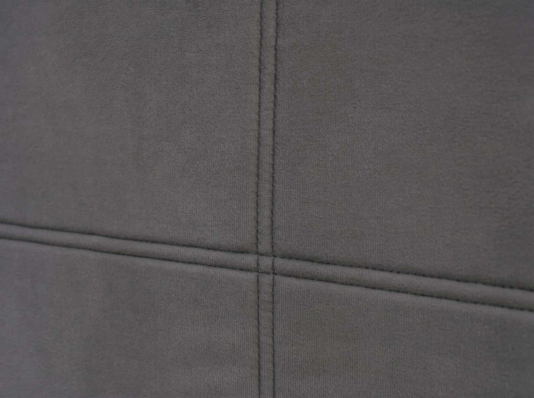 Łóżko tapicerowane z pojemnikiem 160x200 Rema Velvet Grafitowy