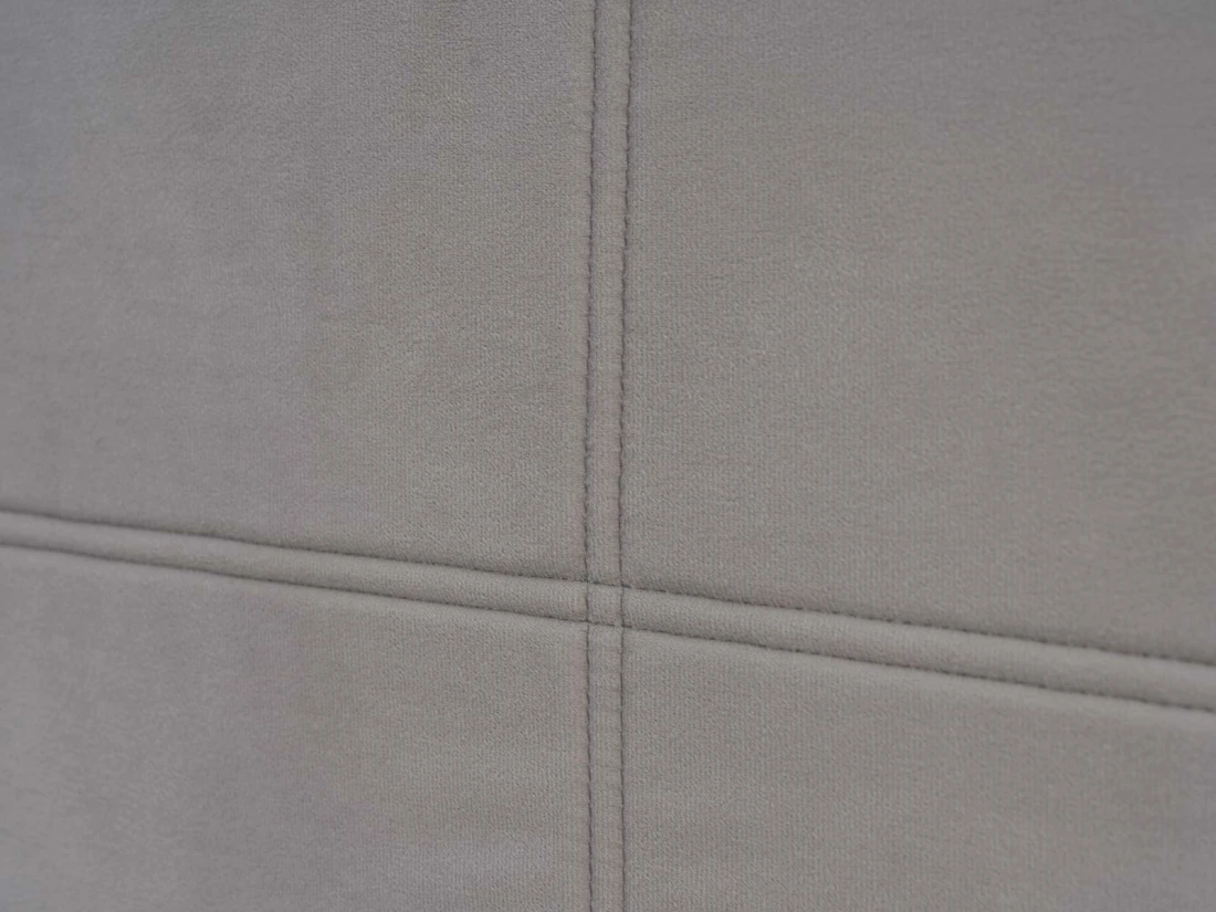 Łóżko tapicerowane z pojemnikiem 140x200 Rema Velvet Szary