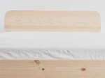 Łóżko drewniane sosnowe 120x200 Japandi sosna