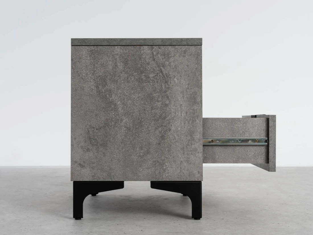 Szafka nocna z szufladą 38x47 cm Nobio Beton