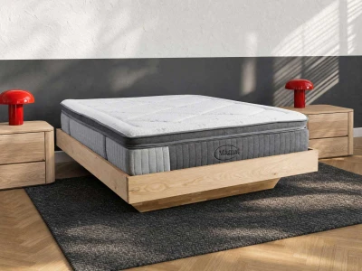 Materac kieszeniowy Premium 120x200 z pianką profilowaną i pianką lateksową Apollo