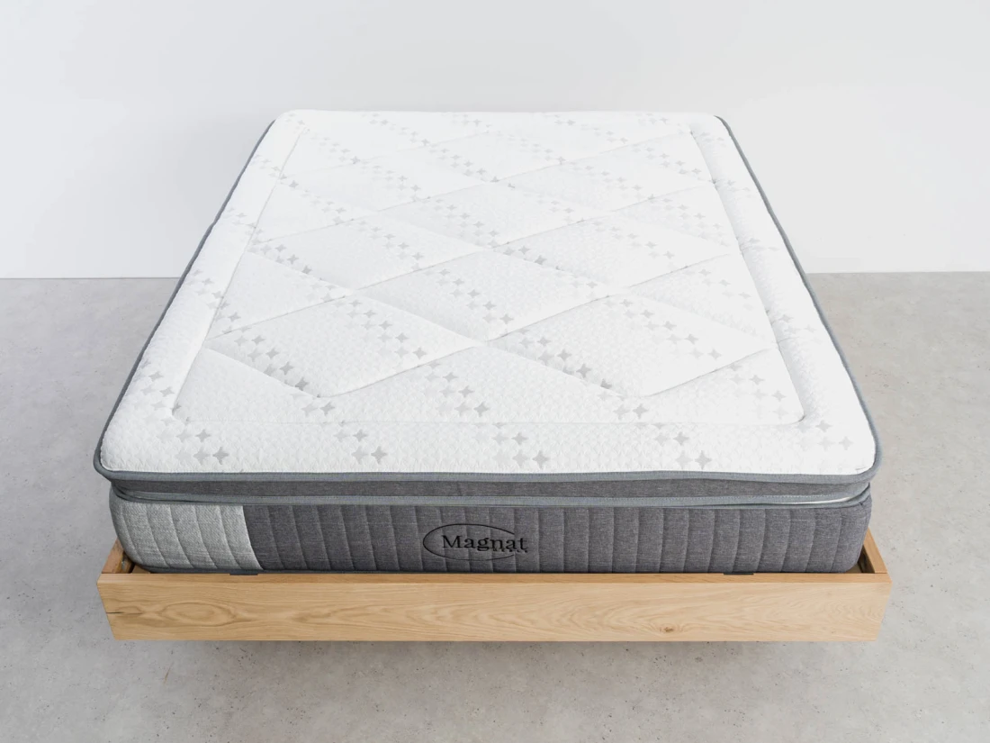 Materac kieszeniowy Premium 160x200 z pianką profilowaną i pianką lateksową Apollo